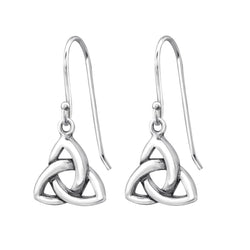 Trinity Knot Dangle Earrings
