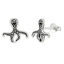 Octopus Vintage Style Studs