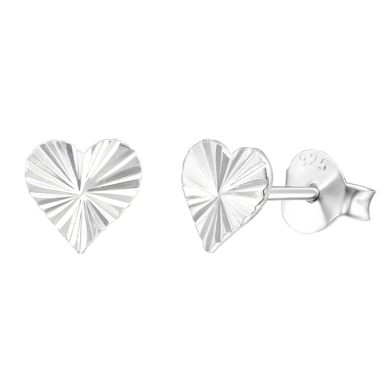 Mini Heart Studs