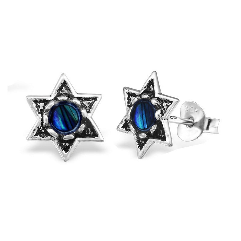 Star of David Vintage Studs