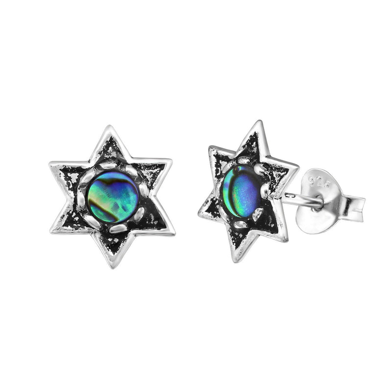 Star of David Vintage Studs