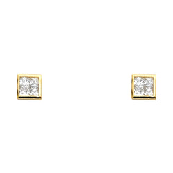 Square  Outline Studs