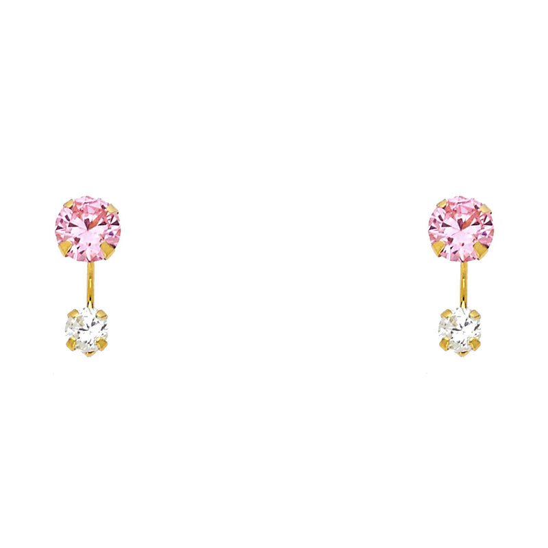 Round Dangle Earrings