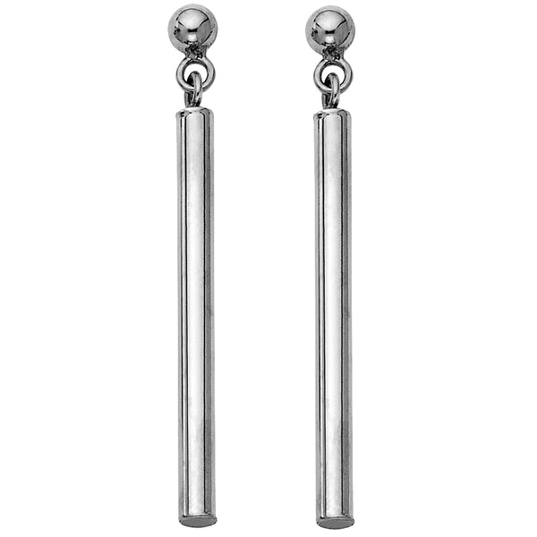Round Bar Dangle Earrings