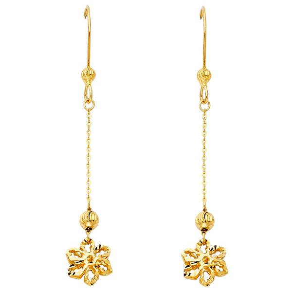 Flower Drop Earrings