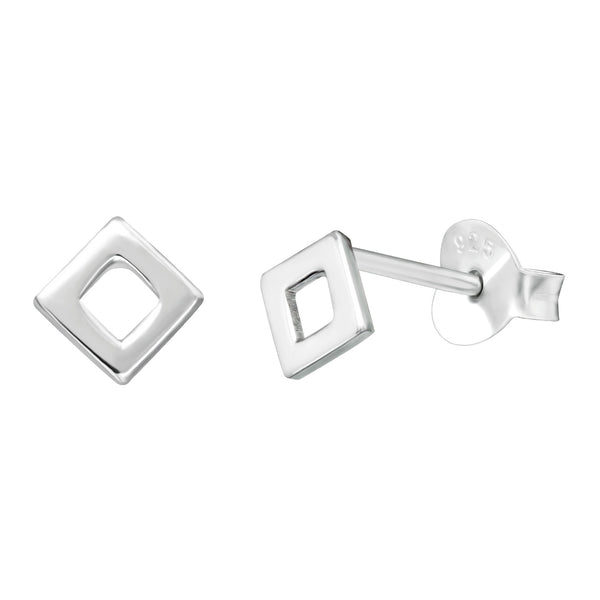 Open Square Studs