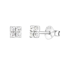 Cluster Crystal Studs