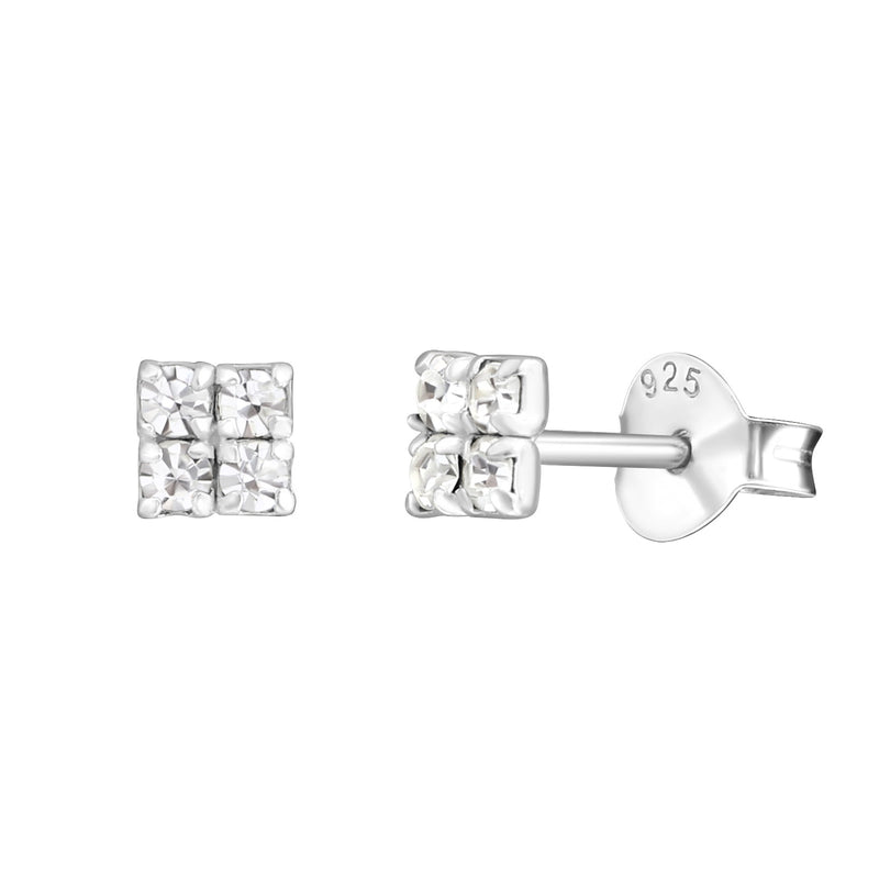 Cluster Crystal Studs