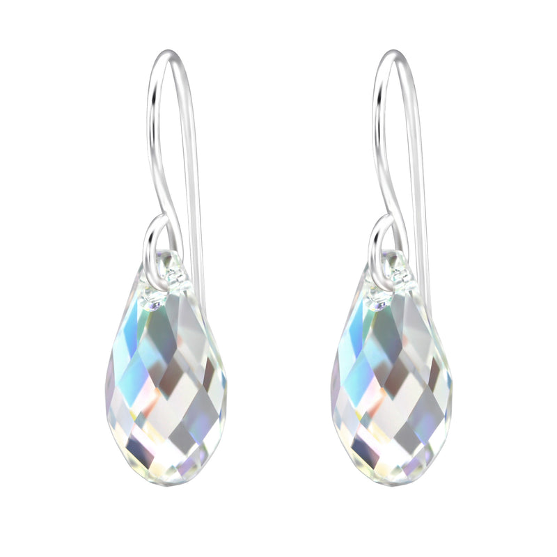 Teardrop Swarovski Dangle Earrings