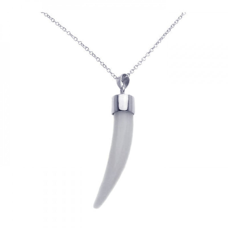 Animal Tooth Pendant Necklace