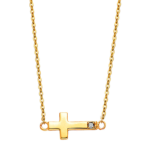 Cross Charm Necklace