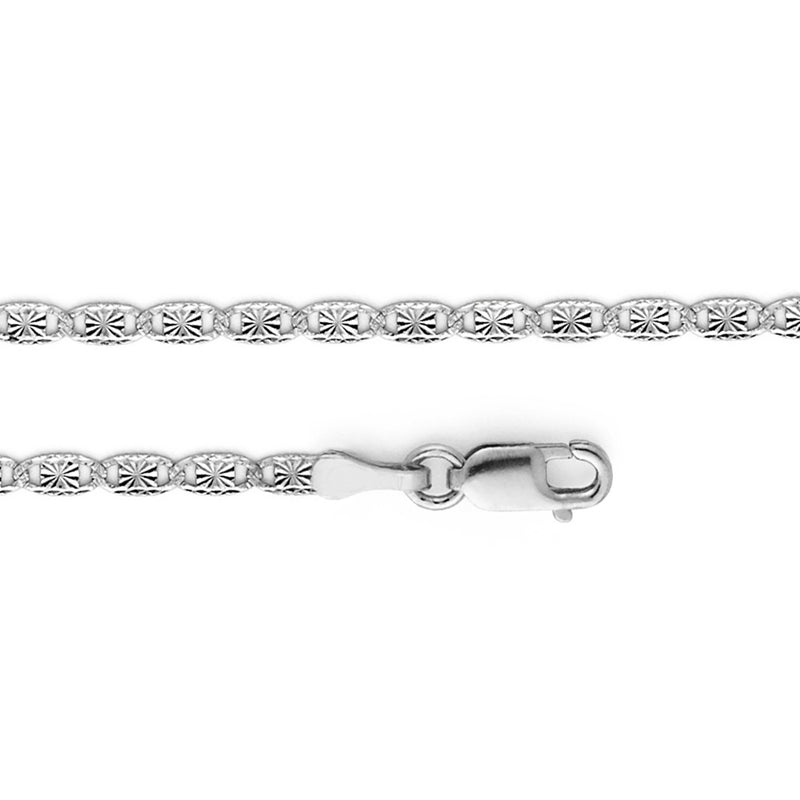 Valentino Star Chain Or Bracelet Solid Real 925 Sterling Silver