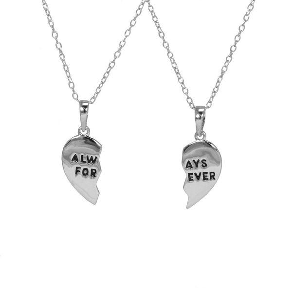 Always Forever Couple Necklace Set