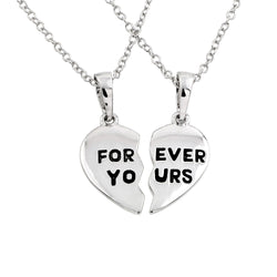 Forever Yours Couple Necklace Set