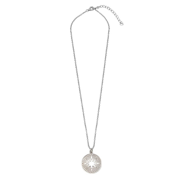 Round Star Pendant Necklace