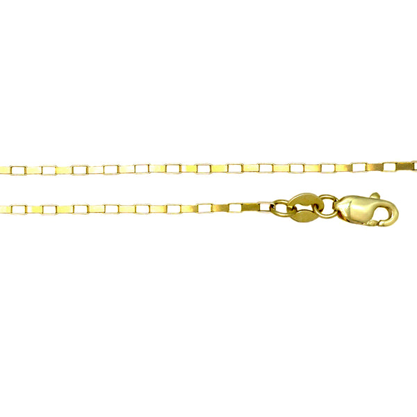 Open Box Chain Necklace