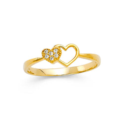 Heart of Heart Ring