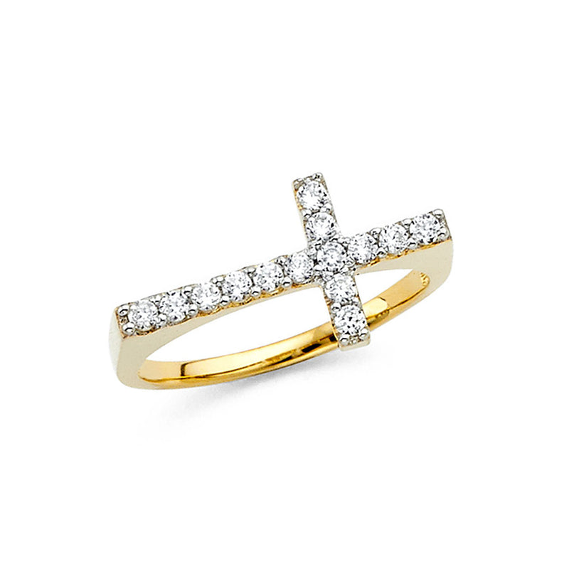 Flat Cross Ring