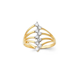 Semanario CZ Anniversary Ring