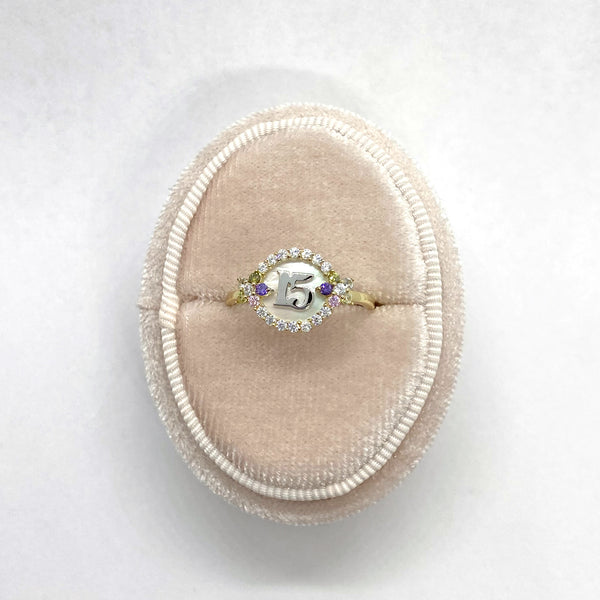 Quince Round CZ Eternity Ring