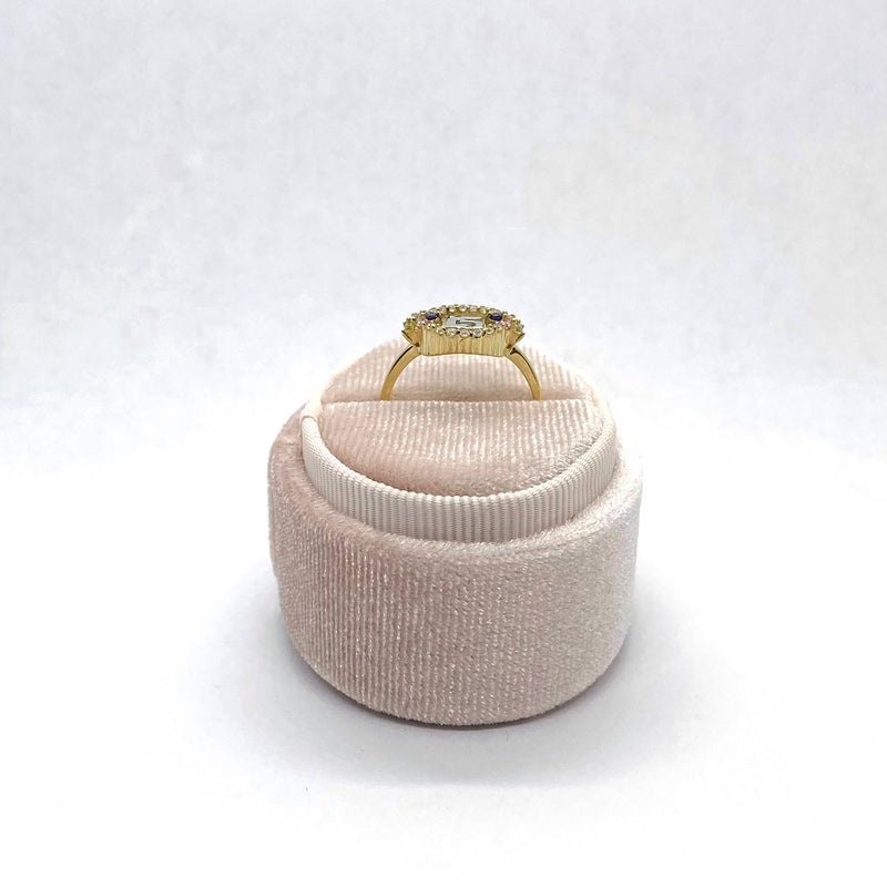 Quince Round CZ Eternity Ring