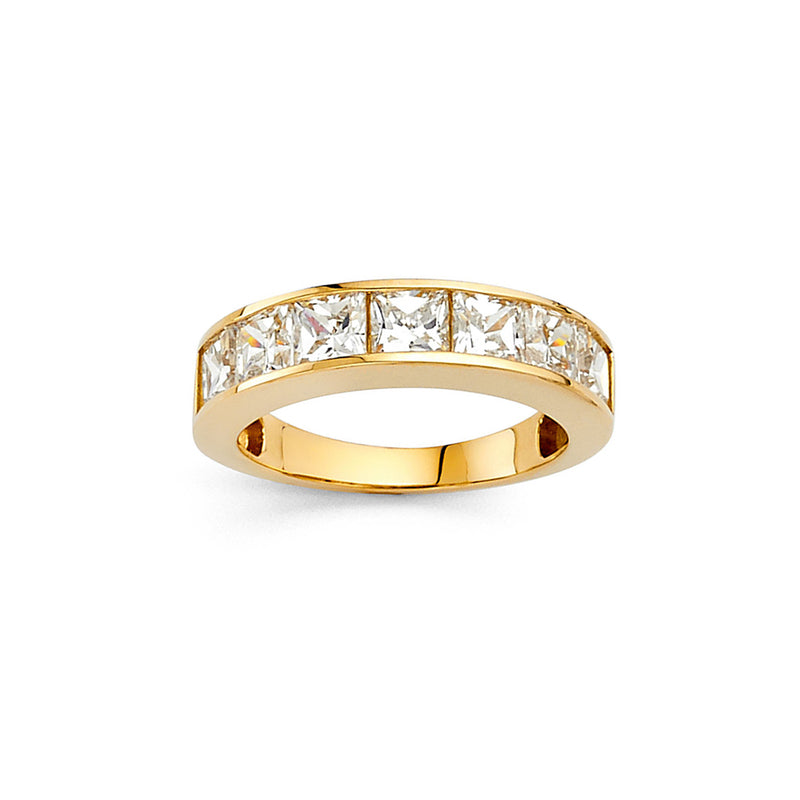 Princess CZ Channel Band - 4.5 mm