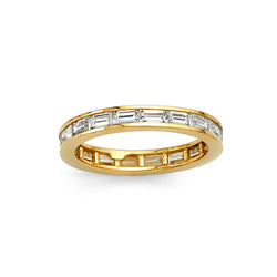 Baguette CZ Eternity Band