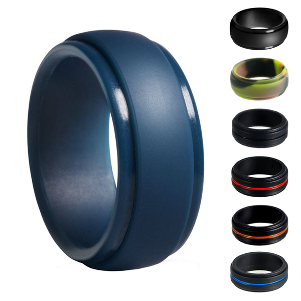 Variety Silicone Stepped Edge Ring