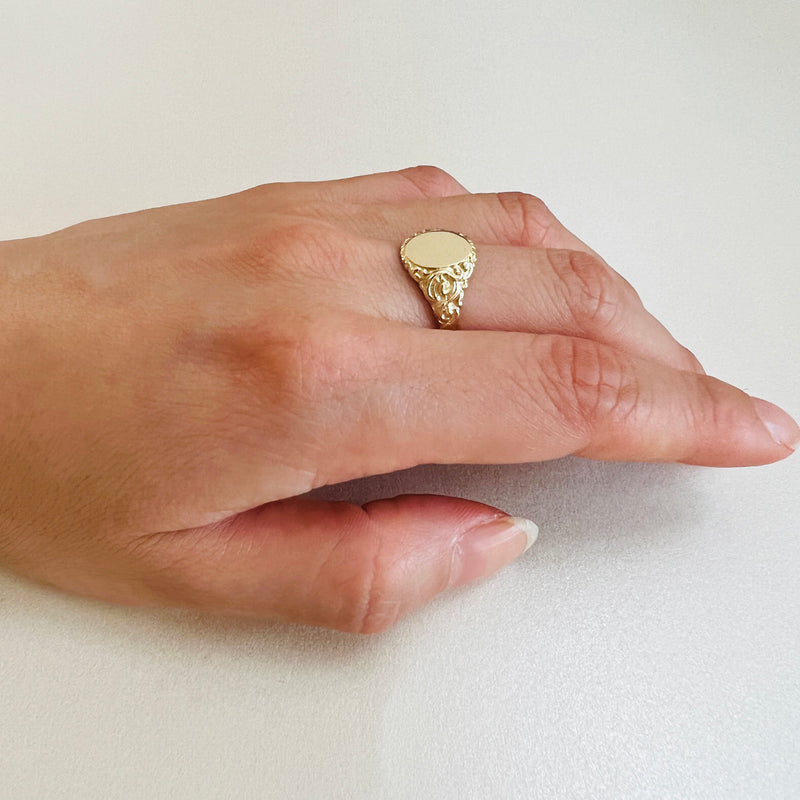 Oval Signet Ring