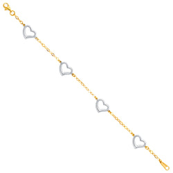 Heart chain Bracelet