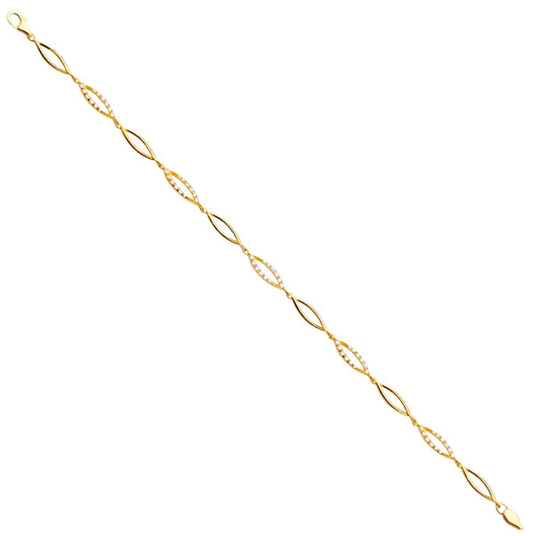 Infinite Loop Link Chain Bracelet