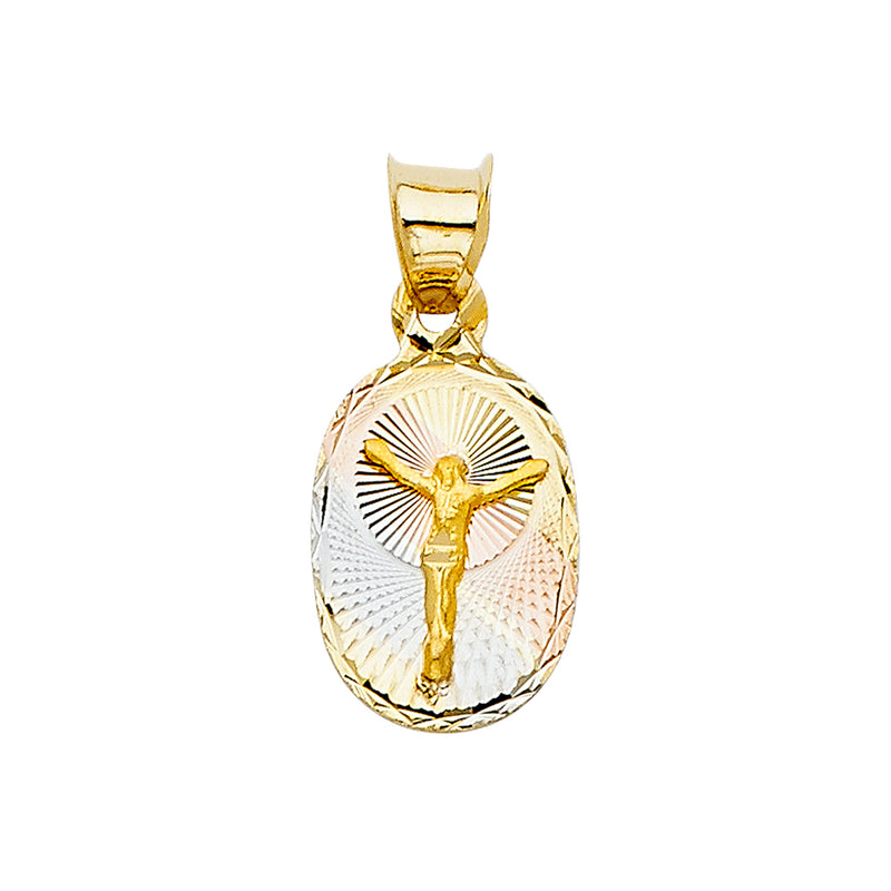 Jesus Oval Pendant