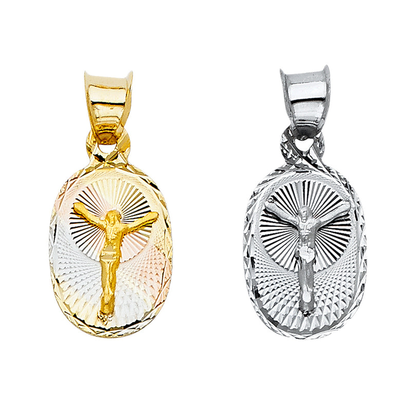 Jesus Oval Pendant