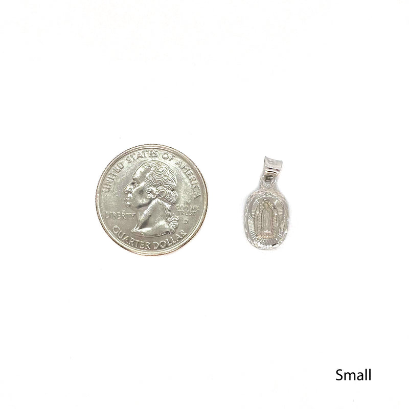 Mary of Guadalupe Oval Pendant