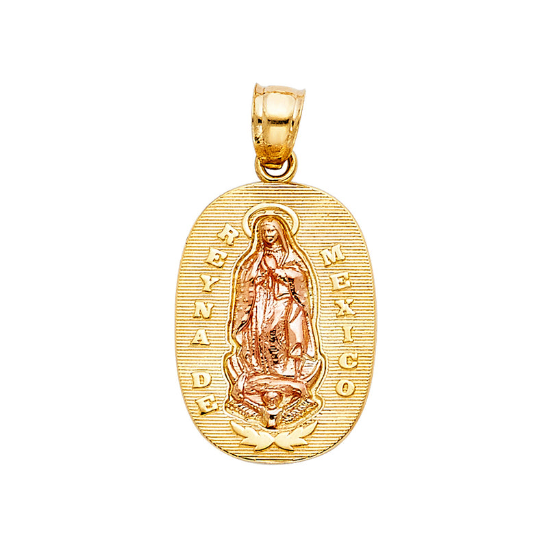 Mary of Guadalupe Oval Pendant