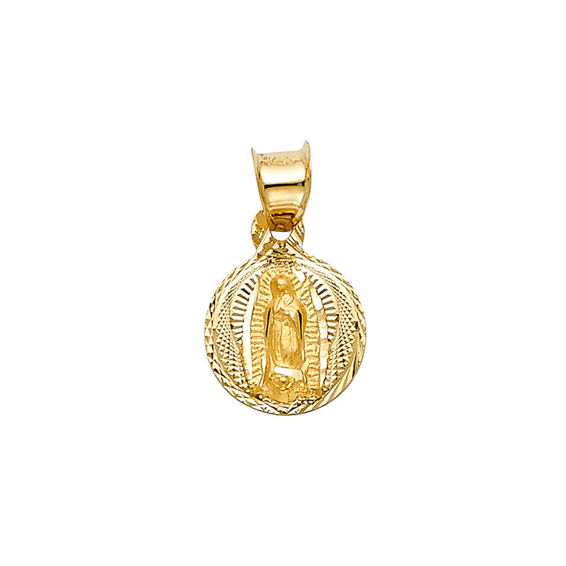 Mary of Guadalupe Round Pendant