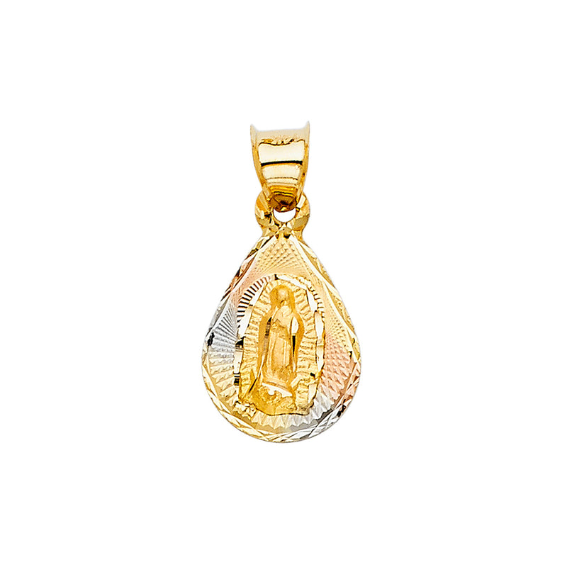 Mary of Guadalupe Teardrop Pendant