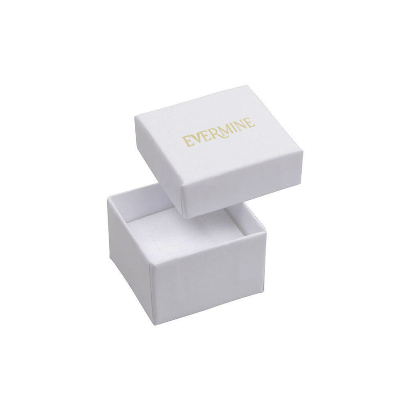 Flat CZ Stepped Edge Ring