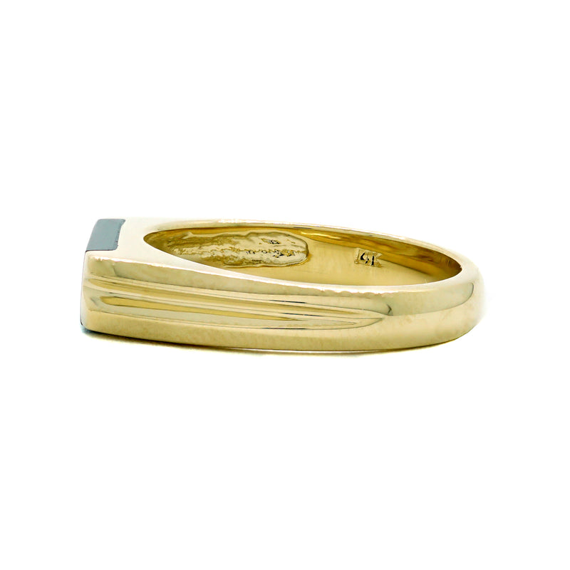 Rectangle Onyx Ring