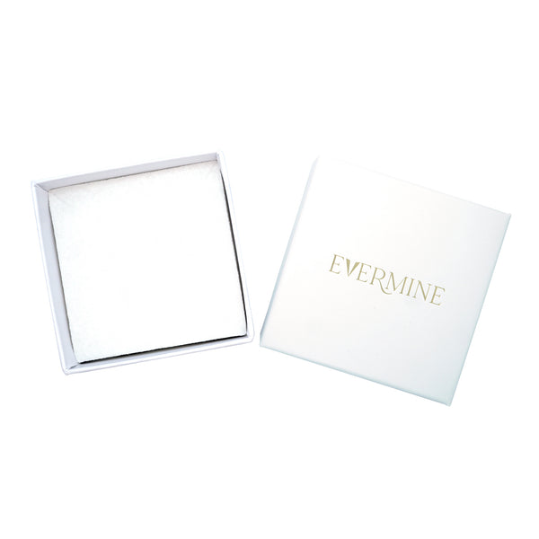 Square Halo CZ Studs