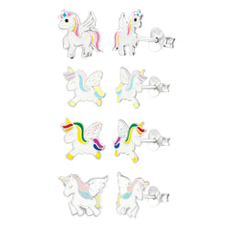 Winged Unicorn Studs
